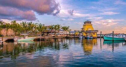 Only 2.5 miles to Beach + Heated Saltwater Pool Included!