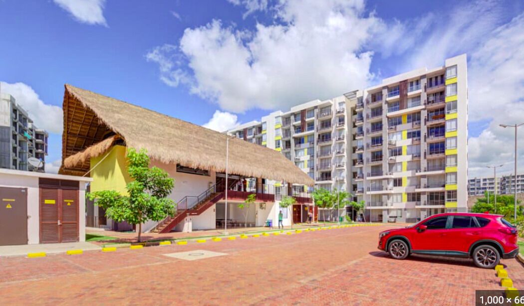 Fassade der Unterkunft