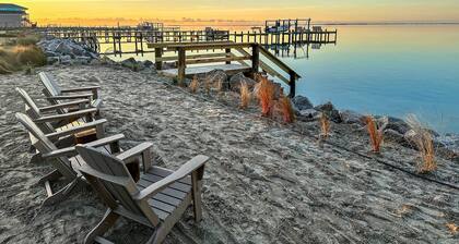 Waterfront Home w/ Sunset & Lighthouse Views