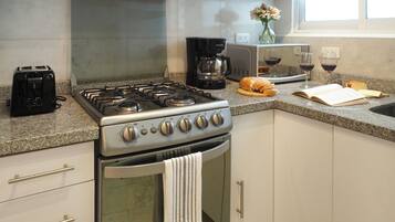 Departamento | Cocina privada | Tostadora, licuadora y utensilios de cocina