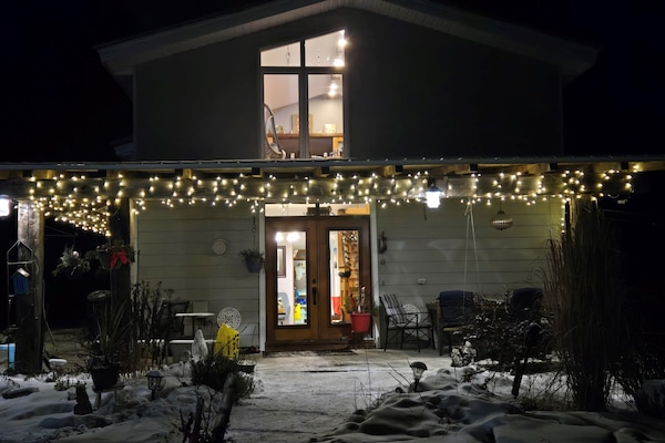 Fachada de la propiedad