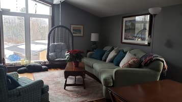 Coin salon dans le hall