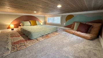 2 slaapkamers, een bureau, gratis wifi, beddengoed