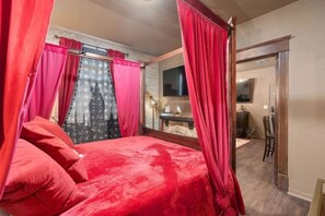 1 bedroom, iron/ironing board, travel crib, free WiFi