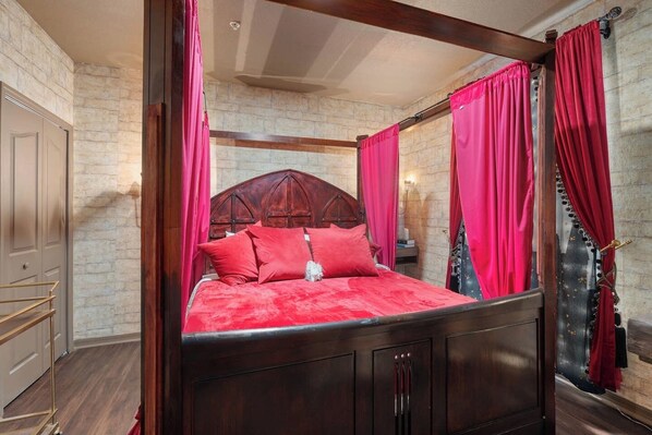 1 bedroom, iron/ironing board, travel crib, free WiFi