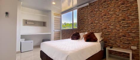 Habitación estándar doble, 2 camas individuales, no fumadores | Wifi gratis y ropa de cama