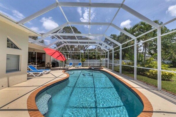 Piscine chauffée