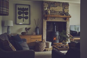 Smart TV, caminetto