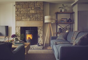 Una chimenea