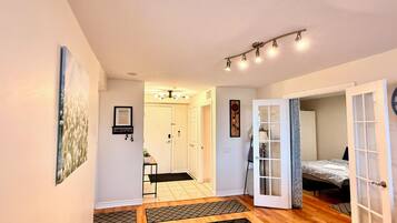 3 bedrooms, iron/ironing board, travel crib, free WiFi