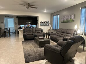 Área de sala de estar