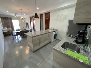 Private kitchen - Condesa Apartments (Mazatlán)
