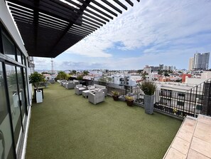 Rooftop terrace