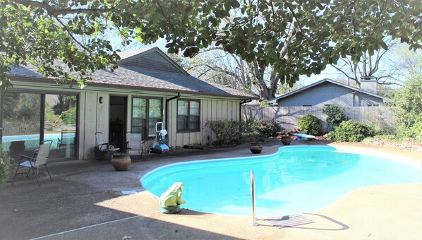 Alberca al aire libre 