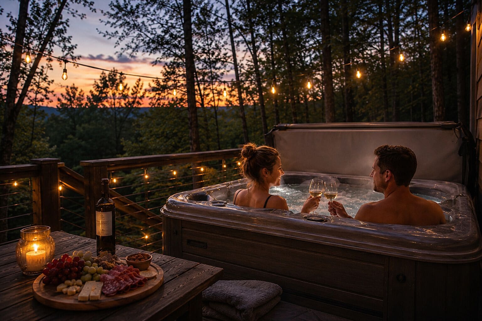Bubbelpool utomhus