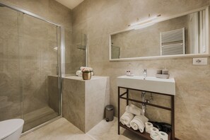 Shower, hair dryer