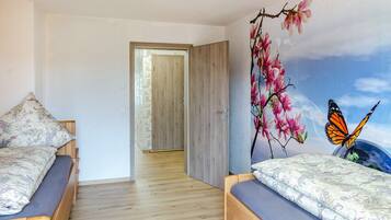 2 Schlafzimmer, kostenloses WLAN, Bettwäsche