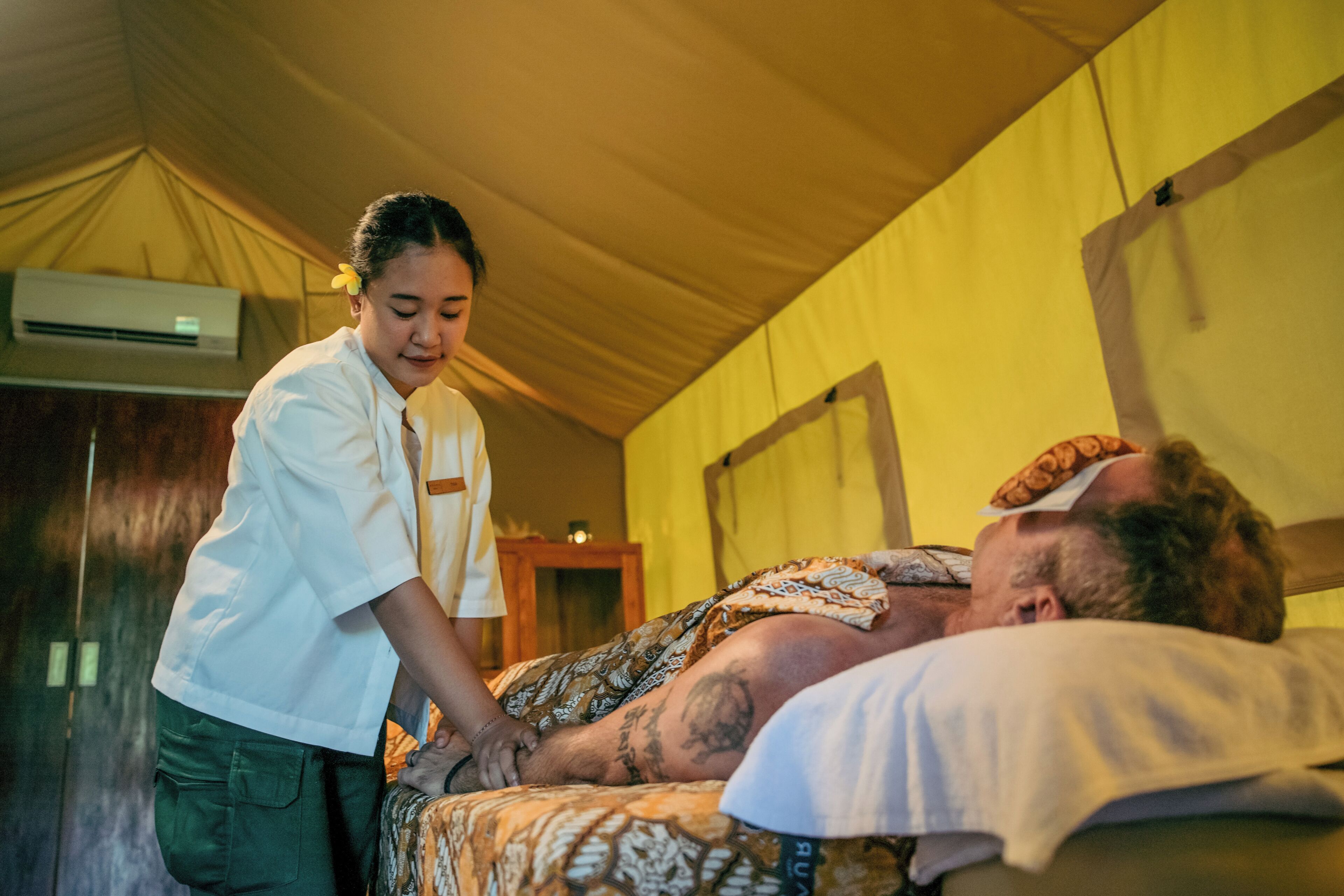 Body treatments, facials, reflexology