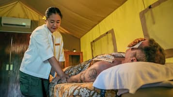 Body treatments, facials, reflexology