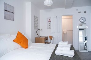 Desk, iron/ironing board, free WiFi, bed sheets