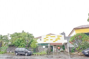 Voorkant van accommodatie