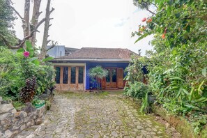 Fachada de la propiedad