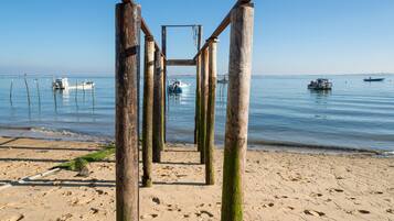 Am Strand, Strandtücher