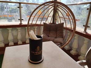 43-inch Smart TV with cable channels, TV - The VIP Luxury Lounge (Kisumu)