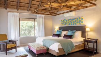 Luxury-Chalet, 1 King-Bett | Bettwäsche