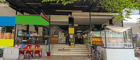 Façade de l’hébergement