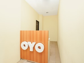 Welcome to OYO, where guests can check in and begin their stay.
