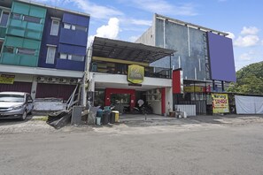 Façade de l’hébergement