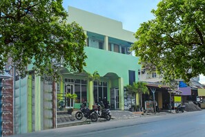 Fassade der Unterkunft