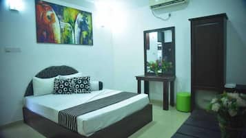 Quarto casal luxo | Individualmente decorados, individualmente mobiliados, escrivaninha