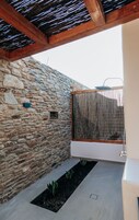 Junior Suite with private pool | Bathroom shower
