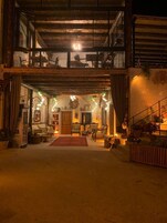 Front of property – evening/night