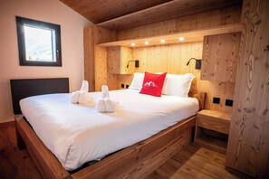 2 多间卧室、旅行婴儿床、免费 WiFi、床单