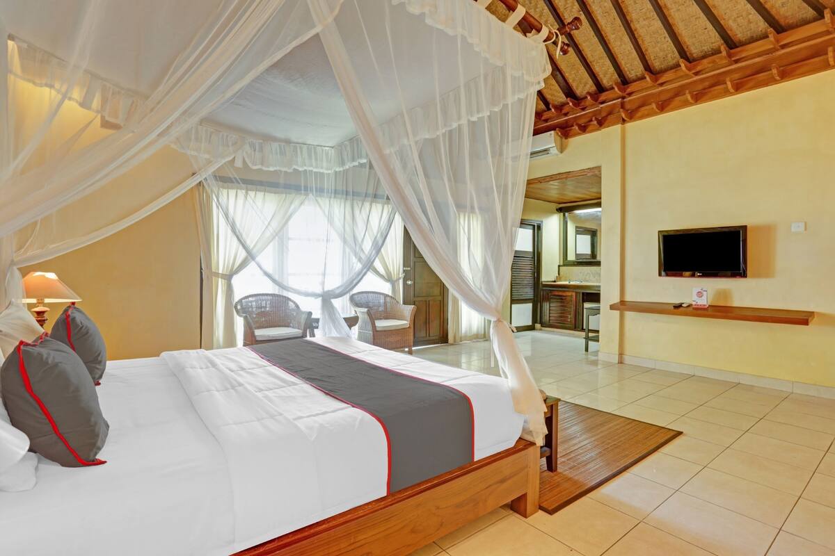 Habitación doble superior | Escritorio, wifi gratis y ropa de cama