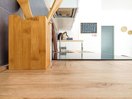 Exclusive Apartment, 1 Bedroom | Private kitchen | Fridge, espresso maker, coffee/tea maker, electric kettle