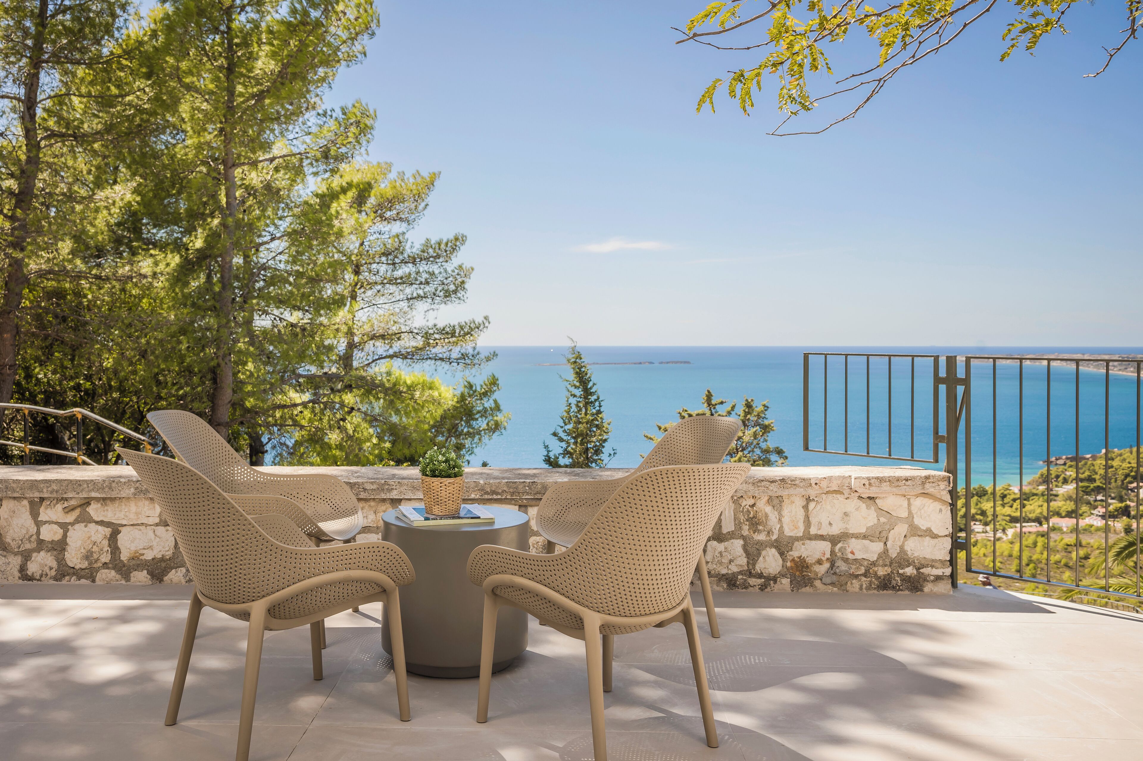 Panoramic Split Level Two-Bedroom Villa with Sea view | Terrace/patio