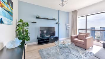 50-inch Smart TV with cable channels, TV