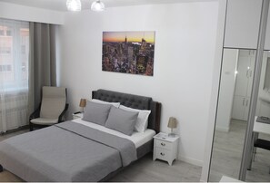 1 Schlafzimmer, Bügeleisen/Bügelbrett, kostenloses WLAN, Bettwäsche