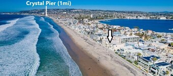 OCEAN FRONT * Remodeled * Waterfront View Deck