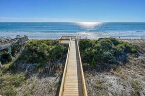 On the beach - Sea Gods Blessing (North Topsail Beach)