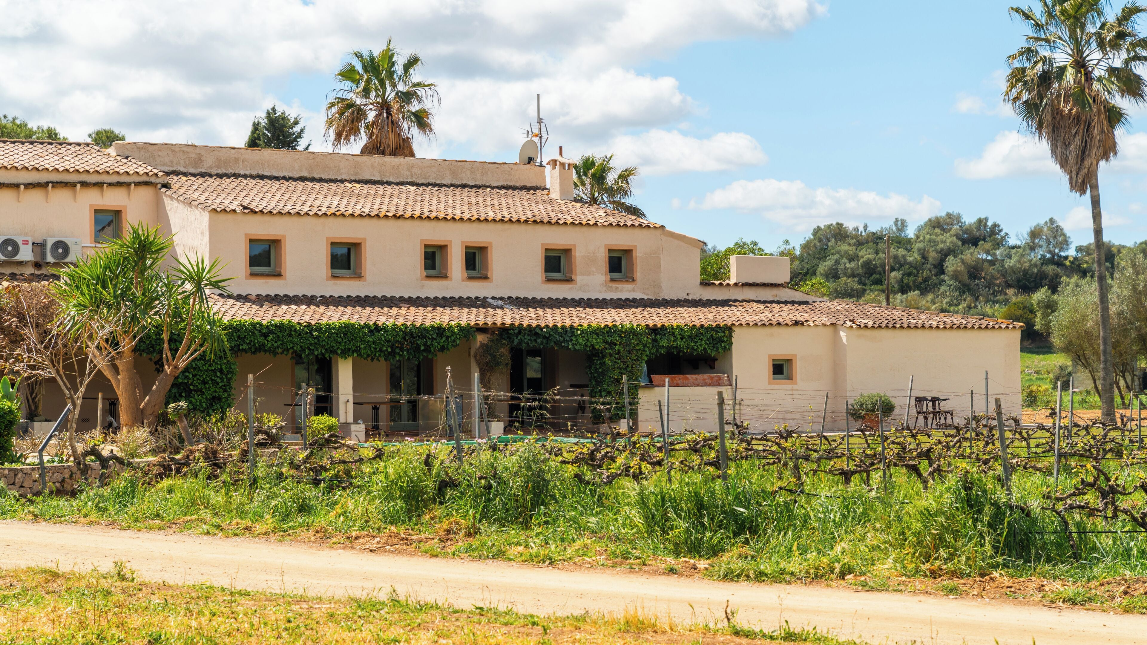 Façade de l’hébergement