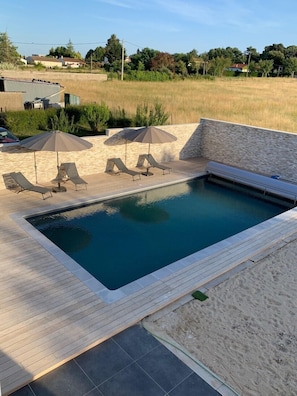 Beheizter Pool