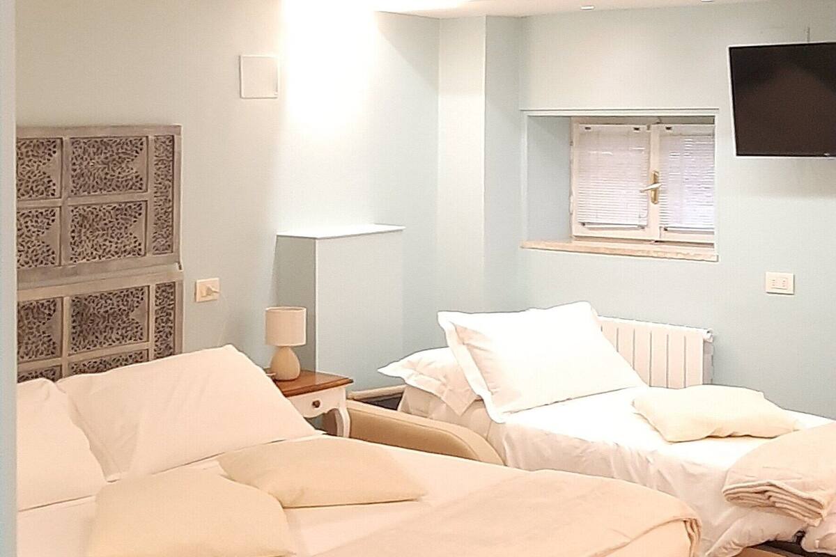 Studio Suite dành cho gia đình | Bộ đồ giường cao cấp, chăn bông 