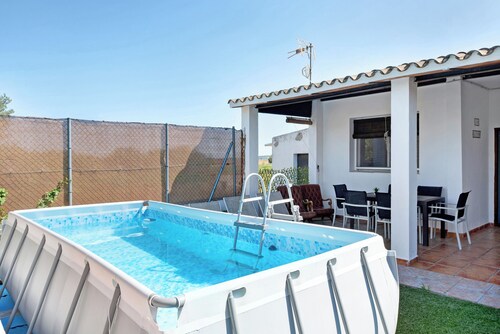 Maison de vacances 'Los Olivos' avec piscine privée, Wi-Fi et climatisation.