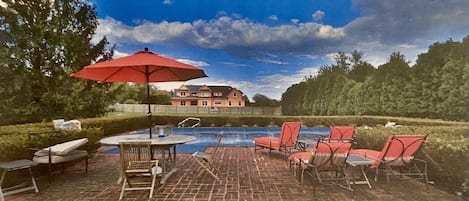 Außenpool, beheizter Pool