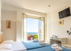 Quadrupla panoramica | Wi-Fi gratuito, lenzuola